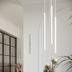 Lampa wisząca PASTELO 2 biała SL.1303 Sollux