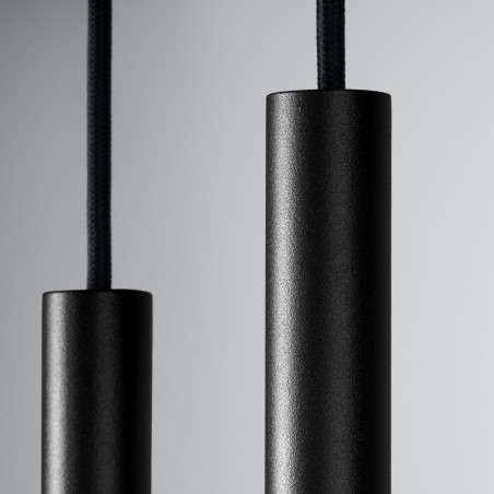 Lampa wisząca PASTELO 2 czarna SL.1304 Sollux