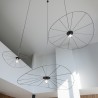Lampa wisząca ESKOLA 140 czarna TH.012CZ Sollux