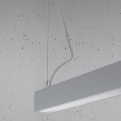 Lampa wisząca PINNE 67 szara 4000K TH.034 Sollux