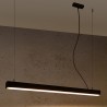 Lampa wisząca PINNE 90 czarna 3000K TH.048 Sollux