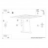 Lampa wisząca PINNE 90 czarna 3000K TH.048 Sollux