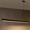 Lampa wisząca PINNE 117 czarna 3000K TH.066 Sollux
