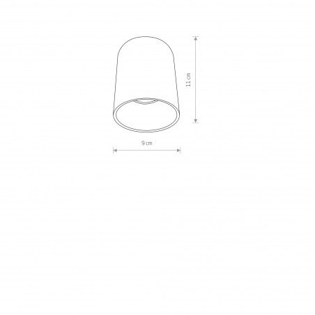 EYE TONE Biały 1x10W only LED