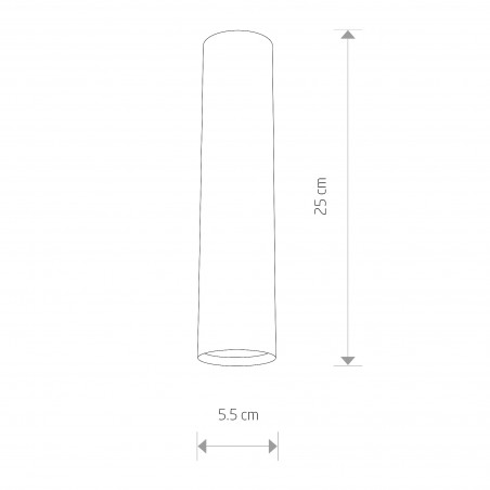 EYE M 1x35W Czarny