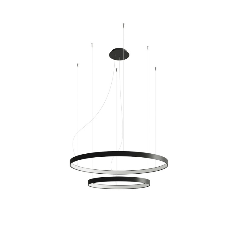 Żyrandol RIO 2 55/78 czarny LED 4000K TH.212 Sollux Żyrandol RIO 2 55/78 czarny LED 4000K TH.212 Sollux