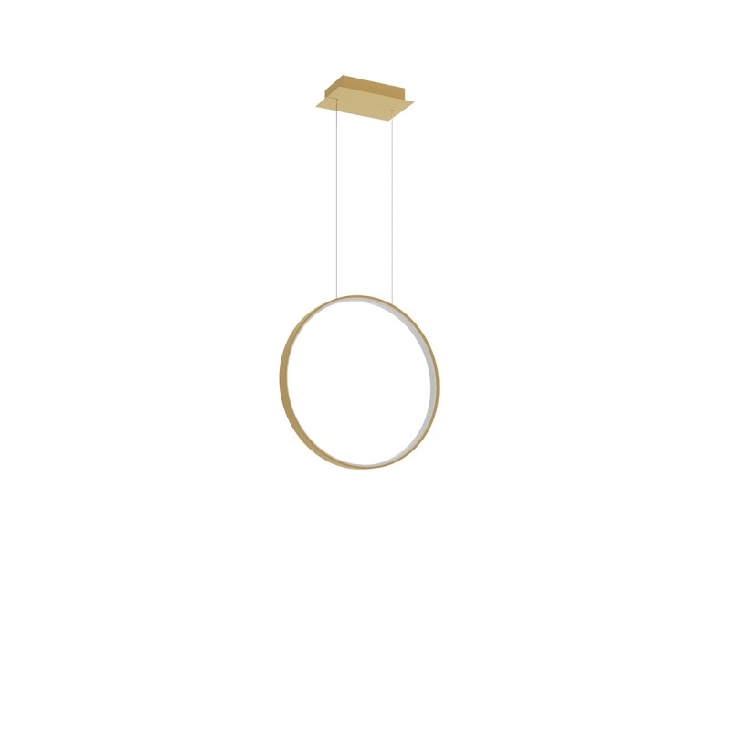 Lampa wisząca RIO 55 złota LED 3000K TH.220 Sollux Lampa wisząca RIO 55 złota LED 3000K TH.220 Sollux