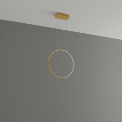 Lampa wisząca RIO 55 złota LED 3000K TH.220 Sollux