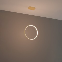 Lampa wisząca RIO 55 złota LED 3000K TH.220 Sollux