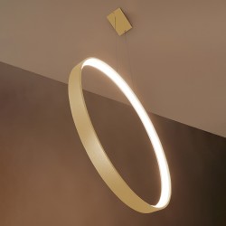 Lampa wisząca RIO 55 złota LED 3000K TH.220 Sollux