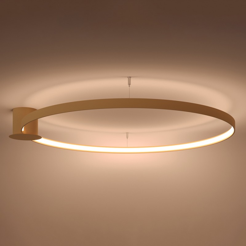 Plafon RIO 110 złoty LED 3000K TH.226 Sollux