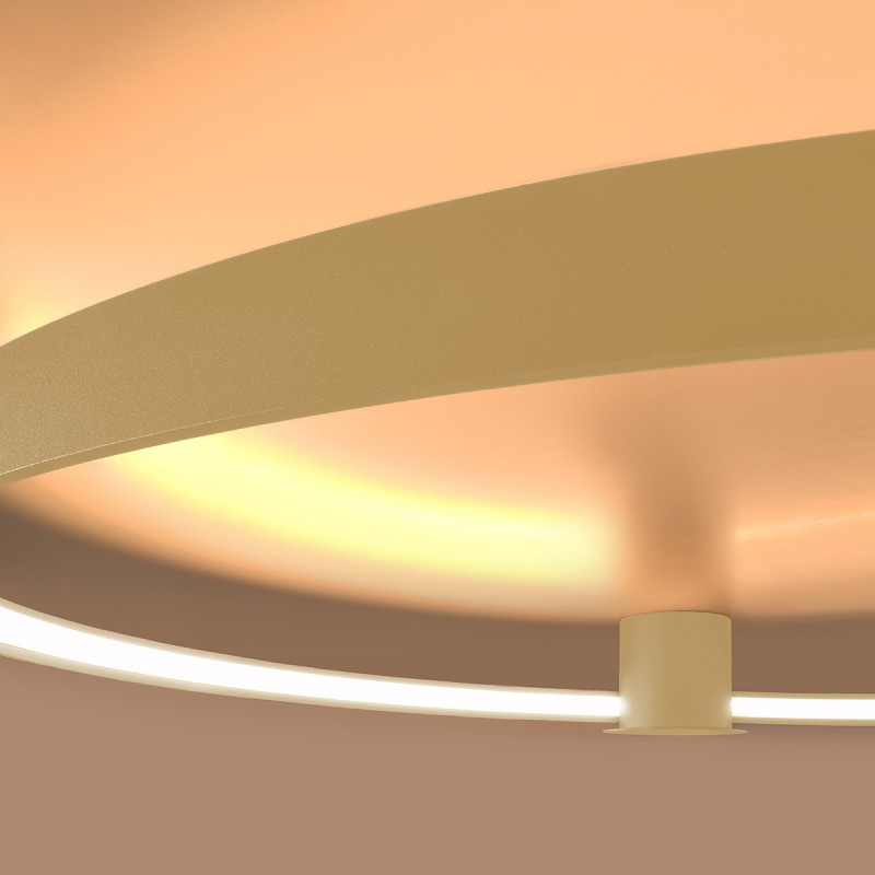 Plafon RIO 110 złoty LED 3000K TH.226 Sollux