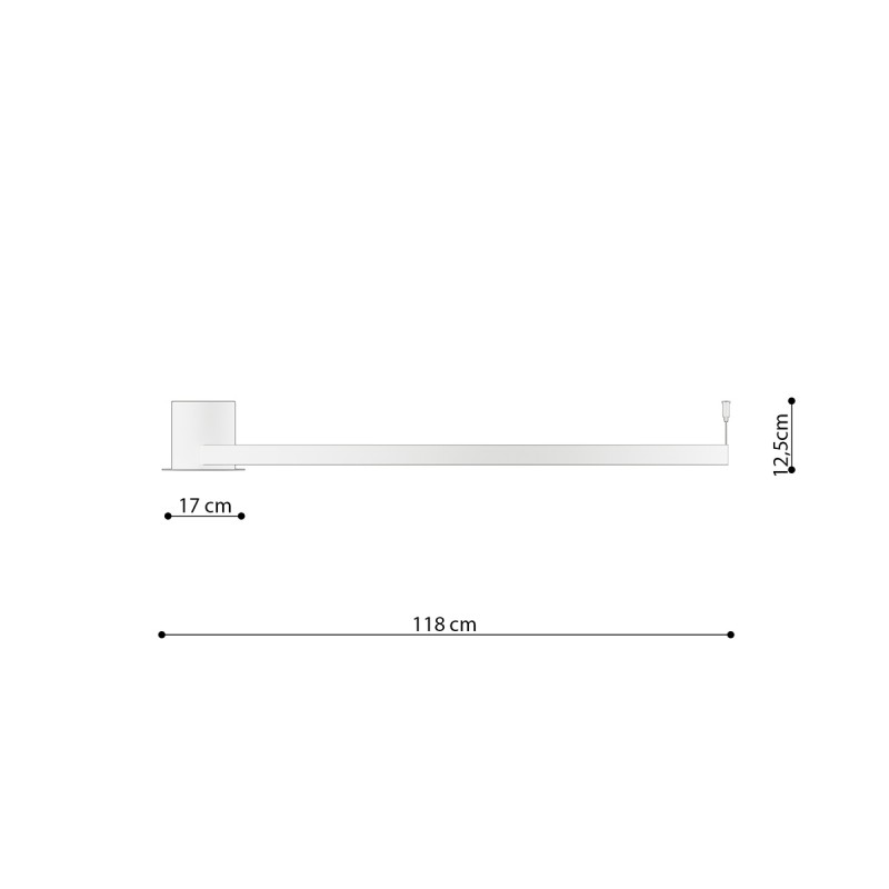 Plafon RIO 110 złoty LED 3000K TH.226 Sollux