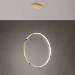 Lampa wisząca RIO 78 złoty połysk LED 3000K TH.248 Sollux