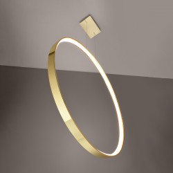 Lampa wisząca RIO 78 złoty połysk LED 3000K TH.248 Sollux