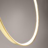 Lampa wisząca RIO 78 złoty połysk LED 3000K TH.248 Sollux
