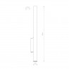 Kinkiet FOURTY WALL XL 10759 Nowodvorski