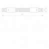 PROFILE FLEX CONNECTOR Czarny