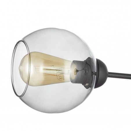 FAIRY LAMPA SUFITOWA 4 PŁ CZARNA  Tk Lighting