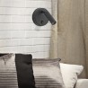 ENZO BLACK KINKIET 1 PŁ G_9  Tk Lighting