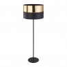 HILTON BLACK/GOLD LAMPA PODŁOGOWA 1 PŁ  Tk Lighting