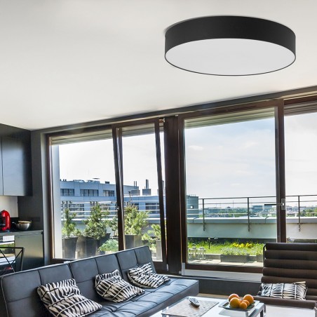 RONDO BEŻOWE LAMPA SUFITOWA 4 PŁ 450  Tk Lighting