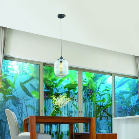 ELIO LAMPA WISZĄCA 1 PŁ NIEBIESKA  Tk Lighting