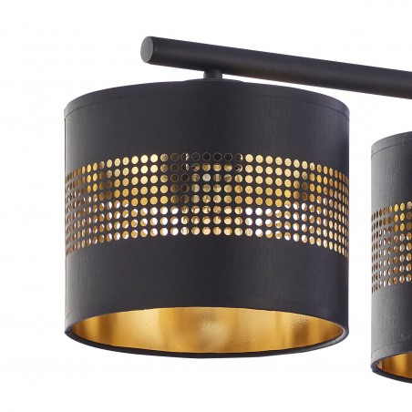 TAGO BLACK LAMPA WISZĄCA 4 PŁ  Tk Lighting