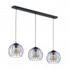 UNIVERSO BLACK LAMPA WISZĄCA 3 PŁ  Tk Lighting