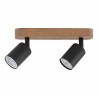 TOP WOOD BLACK LAMPA SUFITOWA 2 PŁ  Tk Lighting