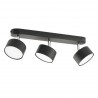 CLARK BLACK LAMPA SUFITOWA 3 PŁ  Tk Lighting