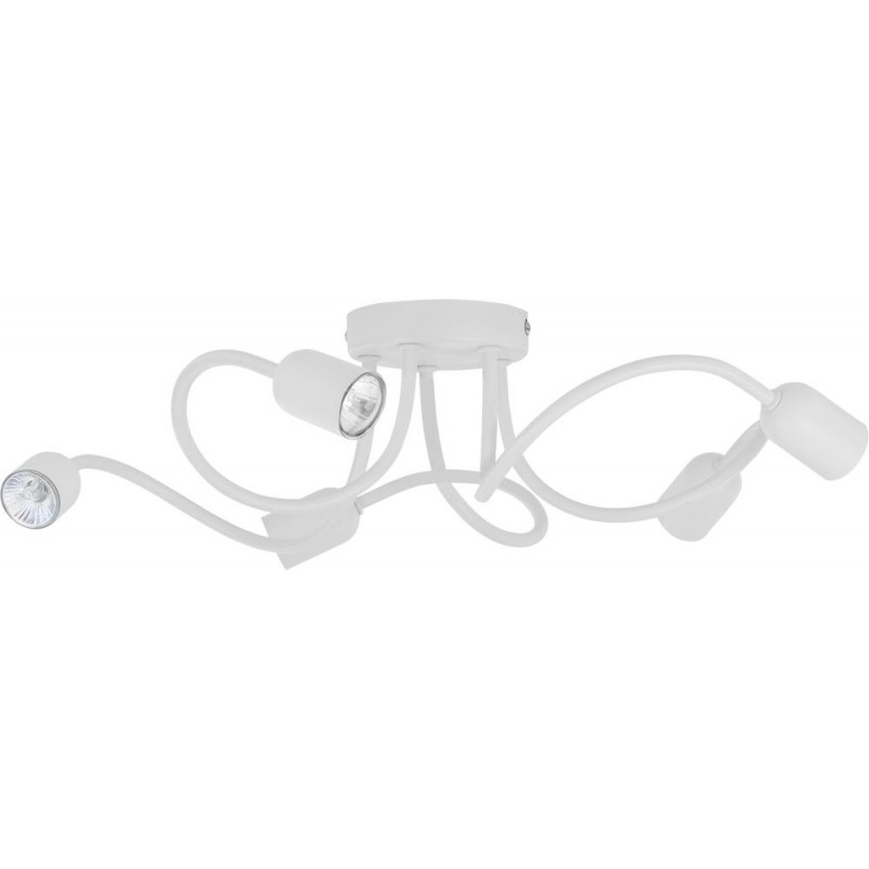 GRACJAN WHITE LAMPA SUFITOWA 5 PŁ GU 10  Tk Lighting
