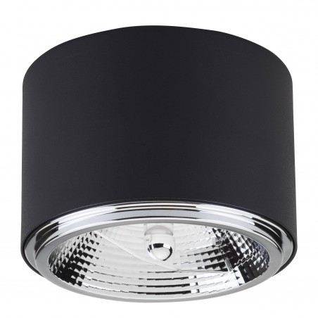 MORIS BLACK LAMPA SUFITOWA 1 PŁ  Tk Lighting
