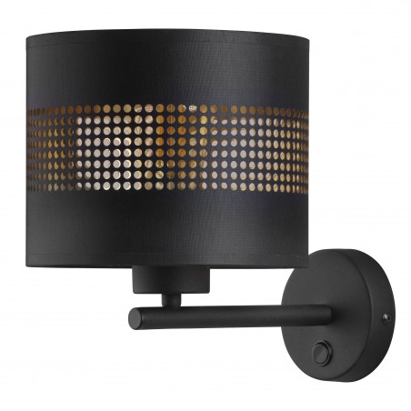 TAGO BLACK KINKIET 1 PŁ  Tk Lighting