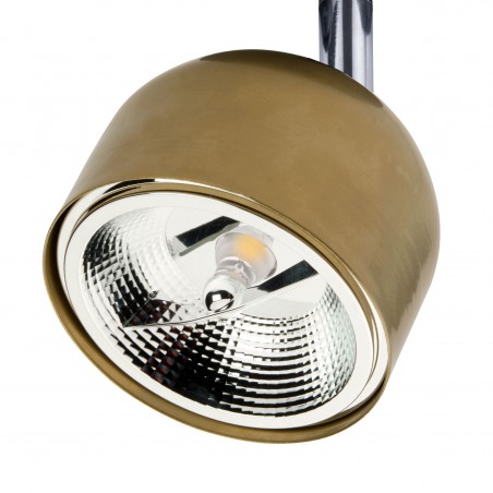 TRACER BLACK/GOLD GU10 AR111  Tk Lighting