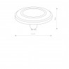 REFLECTOR LENS LED, GU10, ES111, 9W Biały 9W