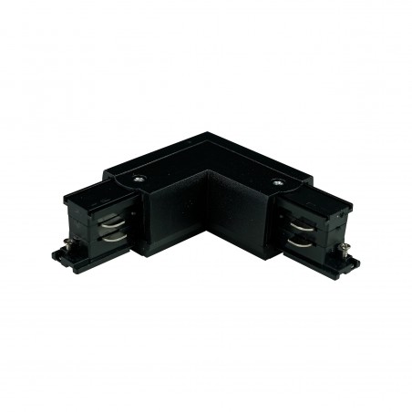 TRACER ŁĄCZNIK KĄTOWY TRÓJOBWODOWY CZARNY  Tk Lighting