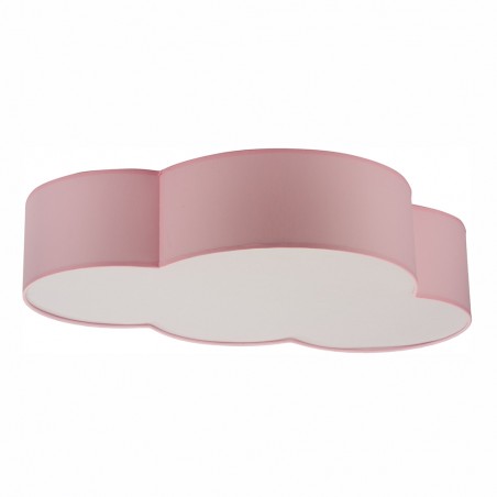 CLOUD RÓŻOWY PASTELOWY LAMPA SUFITOWA 4 PŁ  Tk Lighting