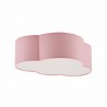 CLOUD LAMPA SUFITOWA RÓŻOWY PASTELOWY MINI 2 PŁ  Tk Lighting