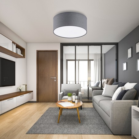 RONDO GRAY LAMPA SUFITOWA 4 PŁ 500  Tk Lighting