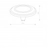 REFLECTOR DIFFUSER LED, GU10, ES111, 9W Czarny 9W