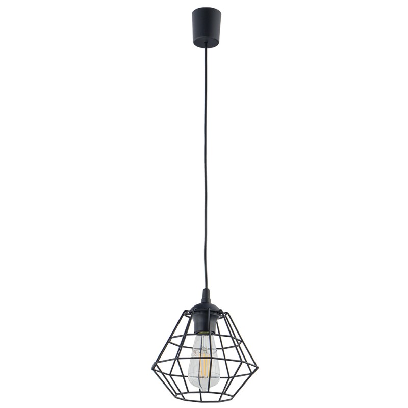 DIAMOND NEW BLACK LAMPA WISZĄCA 1 PŁ M Tk Lighting DIAMOND NEW BLACK LAMPA WISZĄCA 1 PŁ M Tk Lighting