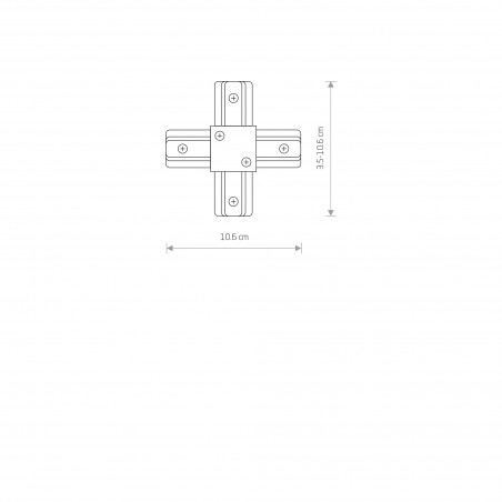PROFILE X CONNECTOR Czarny