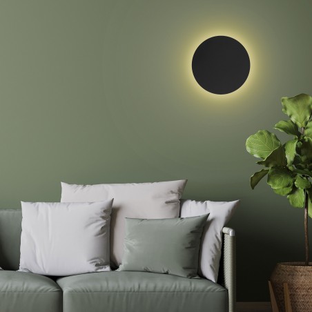 LUNA BLACK NEW 300 KINKIET 4 PŁ  Tk Lighting