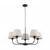 CHICAGO LINEN LAMPA WISZĄCA 5 PŁ  Tk Lighting