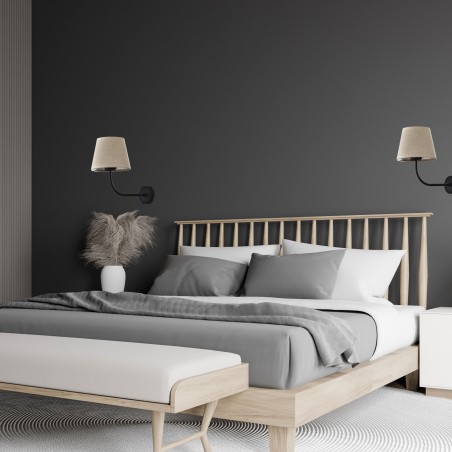 CHICAGO LINEN KINKIET 1 PŁ  Tk Lighting