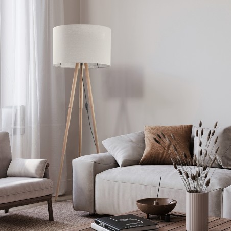TOKYO NATURE LAMPA PODŁOGOWA 1 PŁ SOSNA POSTARZANA  Tk Lighting