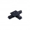 PROFILE RECESSED T CONNECTOR Czarny