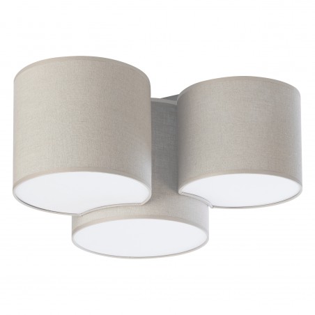 MONA NATURE LAMPA SUFITOWA 3 PŁ  Tk Lighting