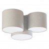 MONA NATURE LAMPA SUFITOWA 3 PŁ  Tk Lighting